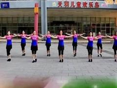 重庆叶子广场舞雪莲姑娘 正背面演示及分解动作教学 编舞叶子