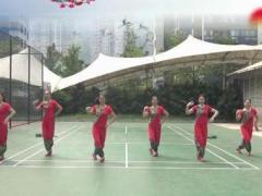 重庆叶子广场舞《美丽的黔东南》背面演示及分解教学 编舞叶子