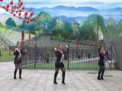重庆叶子广场舞《安吉丽娜》恰恰 背面演示及分解教学 编舞叶子