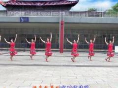 重庆叶子广场舞《醉在雨河》背面演示及分解教学 编舞叶子