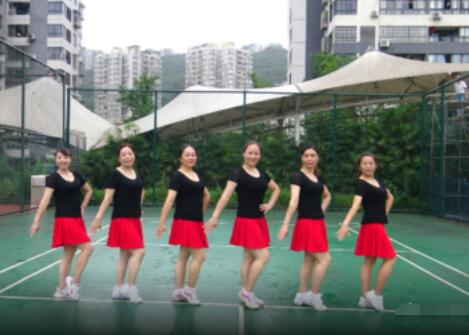 重庆叶子广场舞《哎哟我的爱》原创32步 背面演示及分解教学 编舞叶子