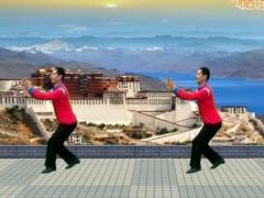 凤凰六哥广场舞西藏情歌 正背面演示及分解动作教学 编舞凤凰六哥
