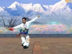 凤凰六哥广场舞那一天 藏族舞 正背面演示及分解教学 编舞六哥