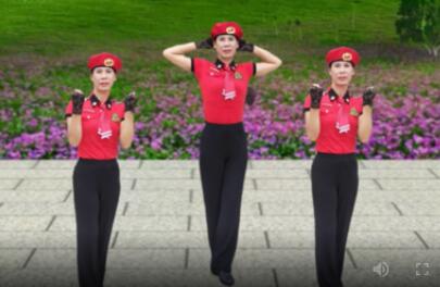 广州太和珍姐广场舞《为你等待》原创时尚水兵舞 背面演示及分解教学