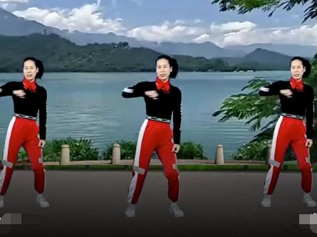 广州太和珍姐广场舞《浪人》励志网红 背面演示及分解教学 编舞太和珍姐