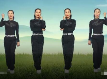 广州太和珍姐广场舞《从不认输》DJ全网首发 背面演示及分解教学