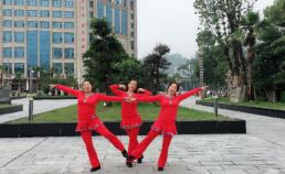 贵州开心广场舞《哥哥妹妹》双人对跳水兵舞 背面演示及分解教学 编舞贵州开心