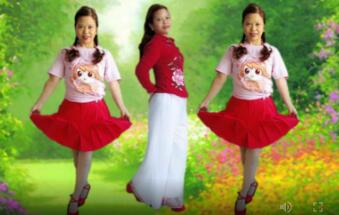 贵州小平平广场舞《玫瑰恋情》古典风格 背面演示及分解教学 编舞小平平