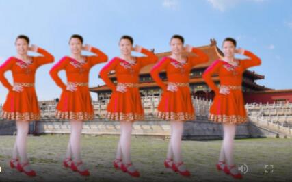 贵州小平平广场舞《夜之光》网红舞曲 背面演示及分解教学 编舞小平平