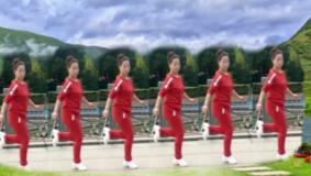 河庄爱尚广场舞《快乐老家》32时尚健身扭胯舞 背面演示及分解教学 编舞欧芳群