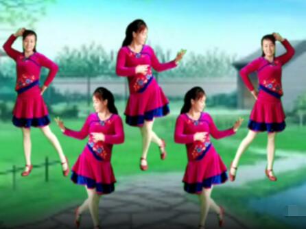 黄秋萍广场舞《长的漂亮不如活得漂亮》简单时尚32步 背面演示及分解教学