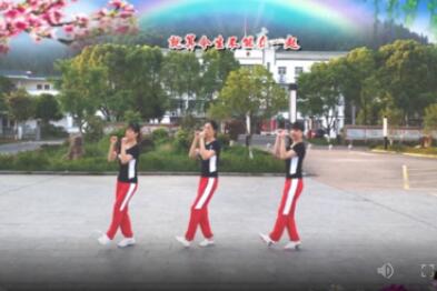 江西红舞鞋广场舞《不变的情缘》网红鬼步舞46步 背面演示及分解教学