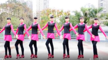吉美广场舞《北京》现代舞 团队动作演示 编舞彭晓辉