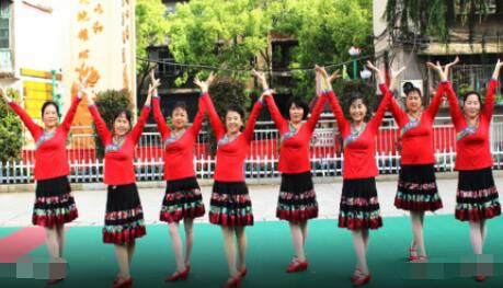沅陵燕子广场舞《慈祥的母亲》原创母亲节特献 背面演示及分解教学