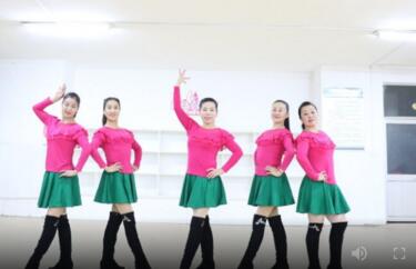 刘荣广场舞《美丽的中国我们的家》背面演示及分解教学 编舞刘荣