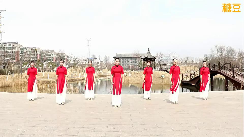 刘荣广场舞《灯火里的中国》原创附教学