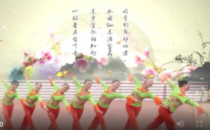 丽珠广场舞《七秀坊》古典舞 背面演示及分解教学 编舞丽珠