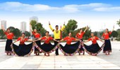 凤凰六哥广场舞《云端天堂》藏族舞 演示和分解动作教学 编舞六哥