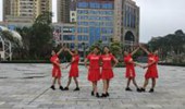 贵州开心广场舞《听心》双人对跳舞 演示和分解动作教学 编舞开心