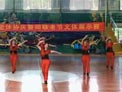 广西灵山小舞台广场舞 壮族健身操