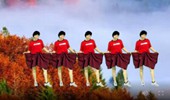 福建彩虹健身队广场舞《干啥呢》32步 演示和分解动作教学 编舞彩虹
