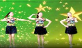 尧玉华广场舞《十送红军》简单好看帅气水兵风格舞蹈 演示和分解动作教学