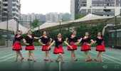 重庆叶子广场舞《妹妹的眼睛水汪汪》演示和分解动作教学 编舞叶子