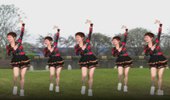 笑春风广场舞《嗒嘀嗒》11月最火小情歌简单32步 演示和分解动作教学