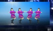 子青广场舞《最美》好好听的歌很好看的舞 演示和分解动作教学