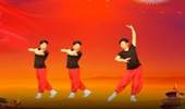 韦福强广场舞《我和我的祖国》形体三步舞 演示和分解动作教学 编舞韦福强