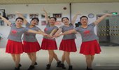 深圳山茶广场舞《拉萨夜雨》水兵舞 演示和分解动作教学 编舞山茶