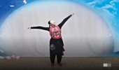 应子广场舞《月光上行走》藏族舞老舞新跳 演示和分解动作教学 编舞应子