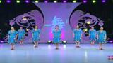 安徽绿茶飞舞广场舞 神奇的布达拉 背面动作演示