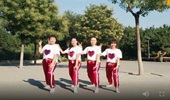 靓倩广场舞《小菊花》32步 演示和分解动作教学 编舞红绸