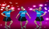 上津叶子广场舞《斯卡拉》网红火爆神曲现代舞 演示和分解动作教学