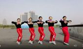 滨海多来米广场舞《冬天里的一把火》原创健身舞 演示和分解动作教学