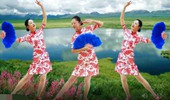 沈阳中国印象广场舞《好一朵女人花》扇子舞 演示和分解动作教学 编舞金子