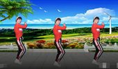 动动广场舞《人在江湖漂》DJ动感全网首发 演示和分解动作教学 编舞动动