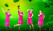 化州花开朵朵广场舞《为你等待》抒情柔美舞蹈 演示和分解动作教学