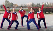 清河清清广场舞《干就完了》励志健身舞 演示和分解动作教学 编舞清河清清