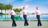 微笑999化丽广场舞《一万个对不起》简单步子舞32步 演示和分解动作教学