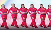 贵州小平平广场舞《热情的新郎》演示和分解动作教学 编舞小平平