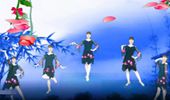 惠汝广场舞《乌兰山下一朵花》原创网红步子舞 演示和分解动作教学