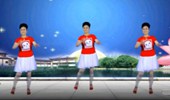 汇英香香广场舞《爱上一朵花》32步 演示和分解动作教学 编舞汇英香香