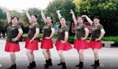 赣州康康广场舞《迎酒欢歌》水兵舞 演示和分解动作教学 编舞康康