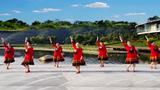 千岛湖秀水广场舞 中国最北最美的苗寨 正面动作表演版  团队版
