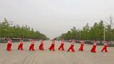 北京灵子舞蹈队 山水恋歌 正面动作表演版与动作分解 团队版