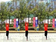 漓江飞舞广场舞《美丽中国唱起来》演示和分解动作教学 编舞青春飞舞