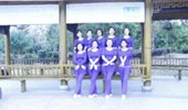 温州燕子广场舞《山水唱情歌》演示和分解动作教学 编舞温州燕子