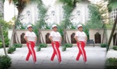 雪儿c广场舞《山路情歌》原创时尚动感32步 演示和分解动作教学 编舞雪儿